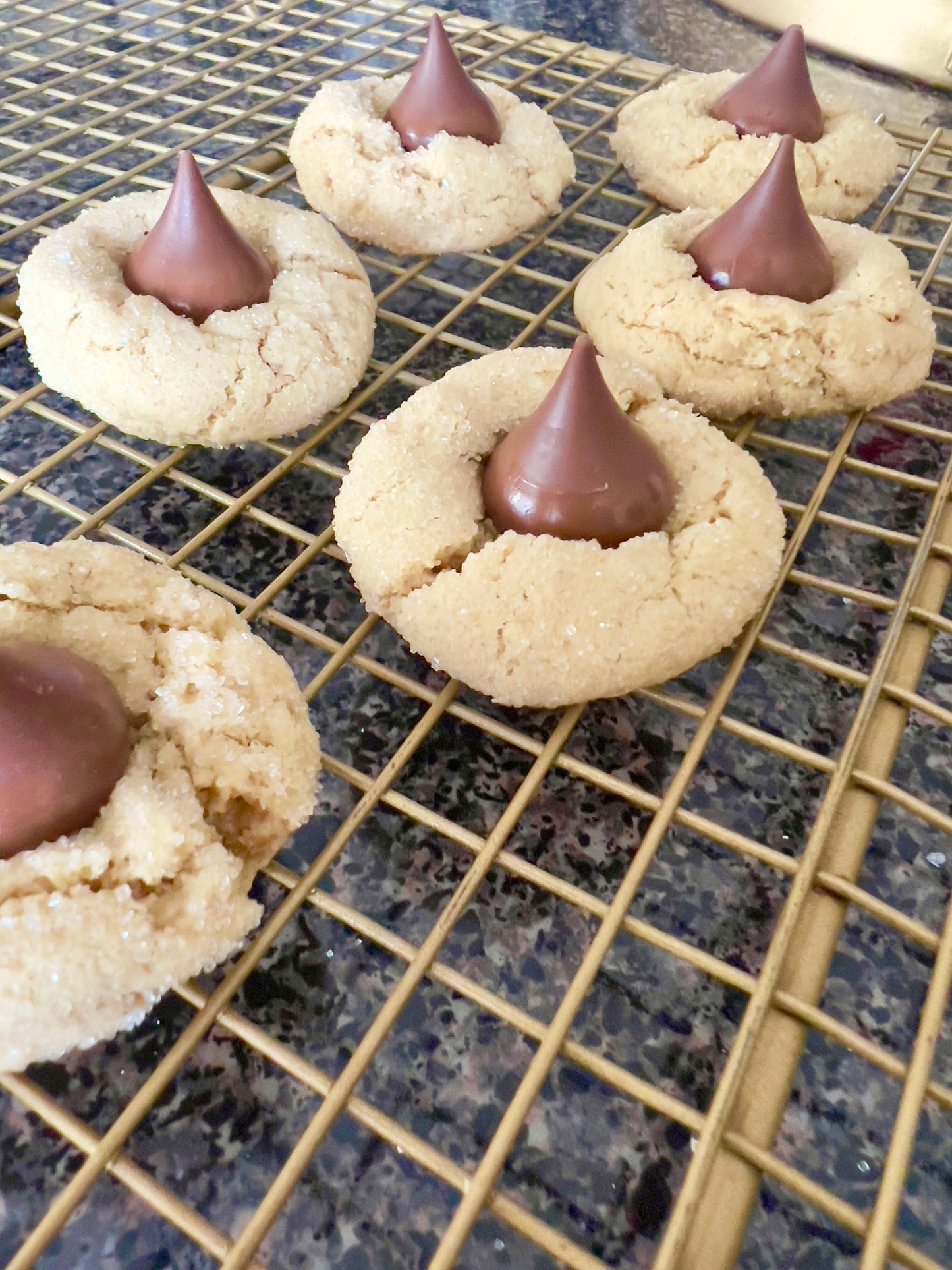 Sourdough Peanut Butter Blossoms