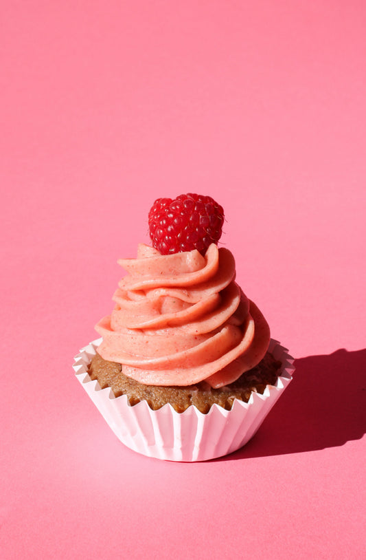 The Raspberry Biscoff Cupcake