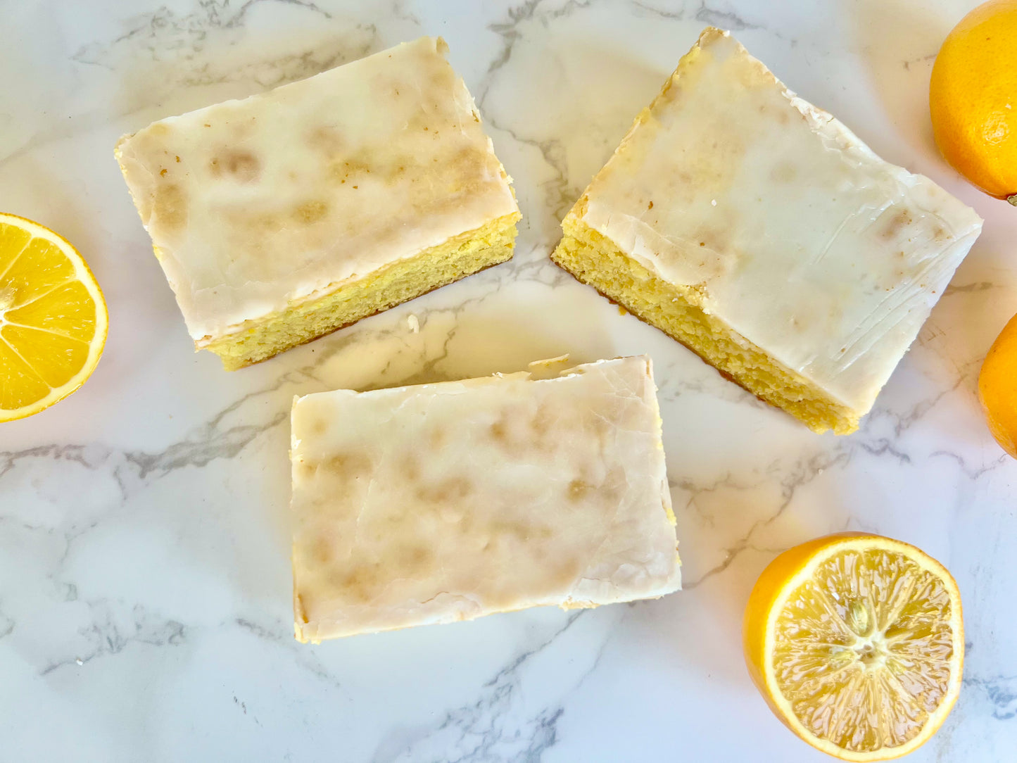 Sourdough Meyer lemon Brownies